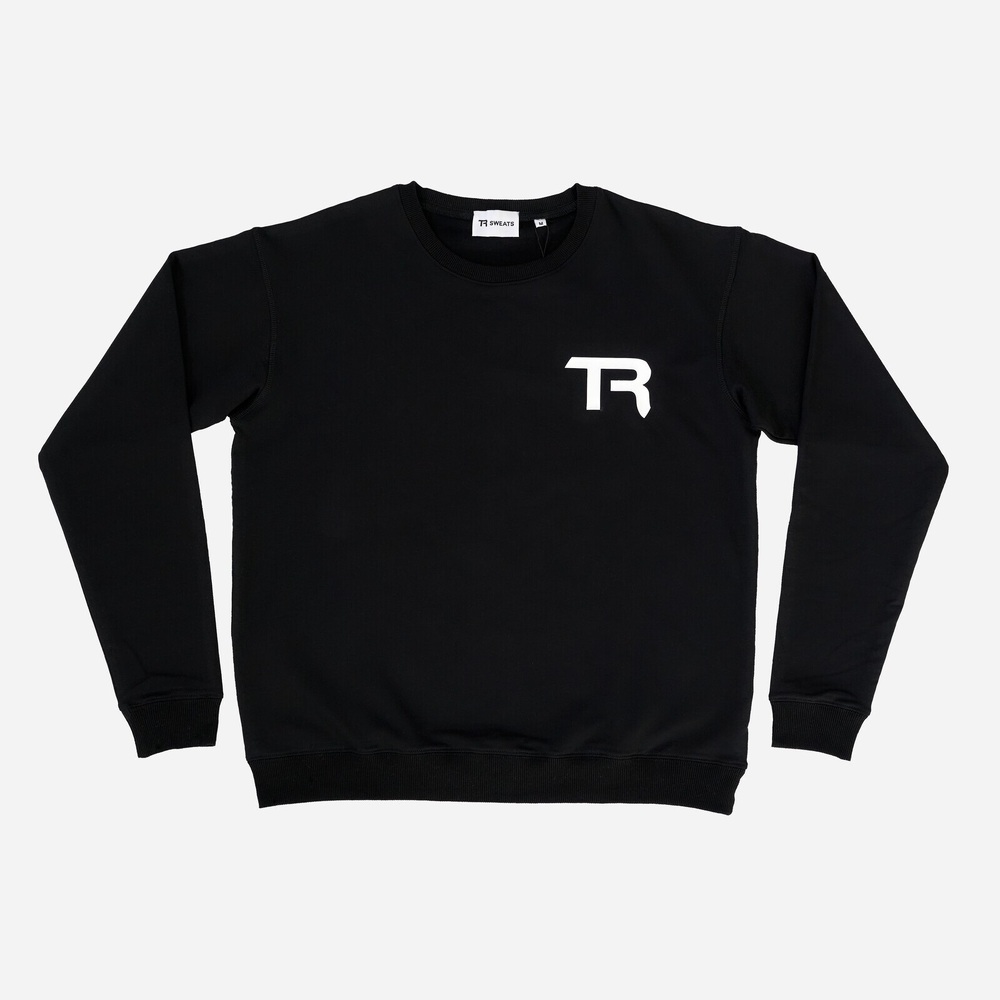 TRAK RACER TR Monogrammed Cotton Sweat shirt Large XL JP04