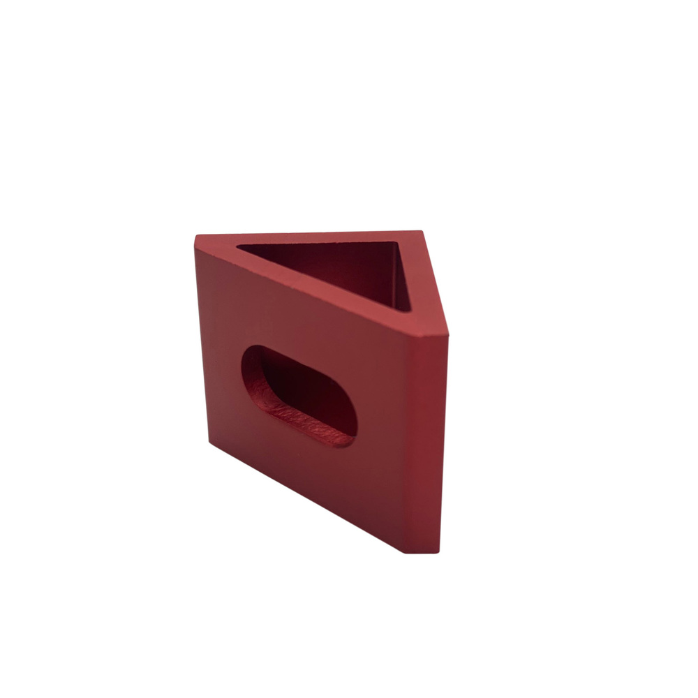 Trak Racer TR8020 Spare Corner Bracket - 40 x 40mm - Red TR80-40B-RED